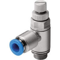 Пневмодроссель Festo GRLA-1/4-QS-8-RS-D