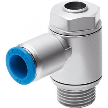 Пневмодроссель Festo GRLA-3/8-QS-6-D Пневмодроссель Festo GRLA-3/8-QS-6-D