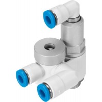 Пневмодроссель Festo GRXA-HG-1/8-QS-6