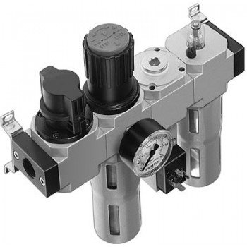 Блок подготовки воздуха Festo FRC-1/4-D-MINI-KC Блок подготовки воздуха Festo FRC-1/4-D-MINI-KC