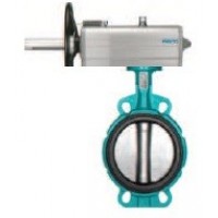 Затвор с приводом Festo VZAS-C-65-16…-V3-E-PDM