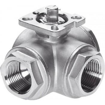 Шаровой кран Festo VZBA-11/4-GG-63-T-22-F0405-V4V4T 1686641 Шаровой кран Festo VZBA-11/4-GG-63-T-22-F0405-V4V4T 1686641